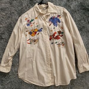 Vintage Disney button up top